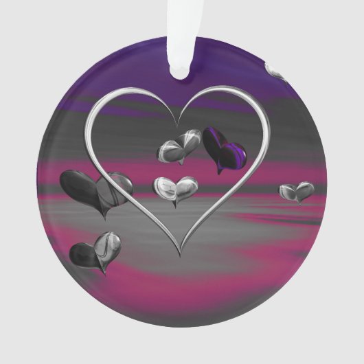 Echoes van een Metallic Romance Ornament (voorkant)