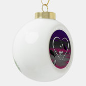 Echoes van een Metallic Romance Snowflake Ornament (Links)