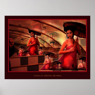 Echoes van een oosterse droom poster