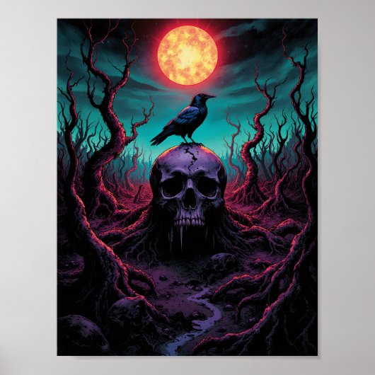 Echoes van een vergeten horizon poster (Voorkant)