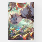 Echoes van Elven Hearts Spandoek (Verticaal)