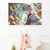 Echoes van Elven Hearts Spandoek (Insitu)