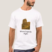 Echoes van het Colosseum" T-shirt (Voorkant)