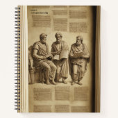 Echoes van het oude Rome: Latijn Notitieboek (Voorkant)