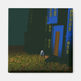 Echoes van het verlaten landhuis magneet