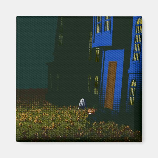 Echoes van het verlaten landhuis magneet (Voorkant)