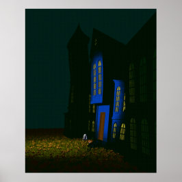 Echoes van het verlaten landhuis poster