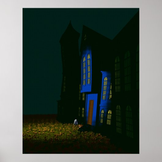 Echoes van het verlaten landhuis poster (Voorkant)