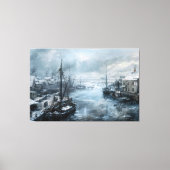 Echoes van het verleden: Victoriaans Gevist leven Canvas Afdruk (Voorkant)