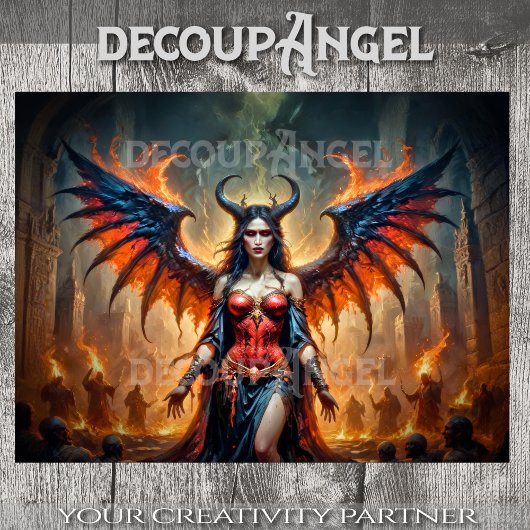 Echoes van Lilith Decoupage Tissuepapier