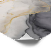 Echoes van marmer perfect poster (Hoek)