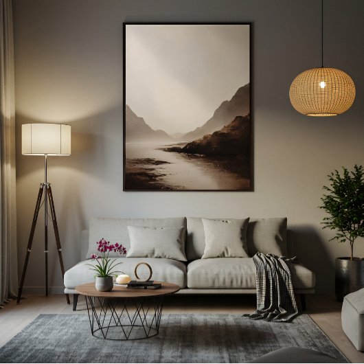 Echoes van mist poster