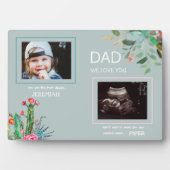 Echografie 2 Foto Kind Cacti Fotoplaat (voorkant)