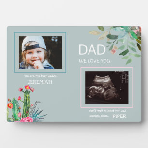 Echografie 2 Foto Kind Cacti Fotoplaat