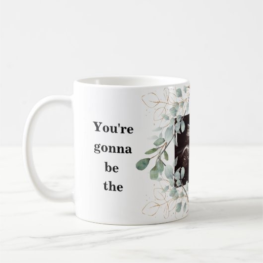 Echografie Fotoblad Beste vader ooit neutraal Koffiemok (Links)