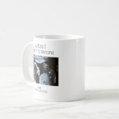 Echografie Mok, Baby sonogram, gepersonaliseerde g Koffiemok (Voorkant links)