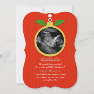Echografie Photo Holiday Kaart