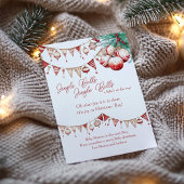 Echografie Scan Foto Scandi Zwangerschap Onthullen Feestdagenkaart