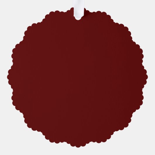 Echografie Sonogram Aankondiging Papier Ornament (Achterkant)