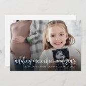 Echografie Zwangerschaps Aankondiging Vakantie Kaa (Voorkant / Achterkant)