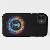 echografisch-kleurige ultrasone golven-fysica Case-Mate iPhone case (Achterkant (horizontaal))