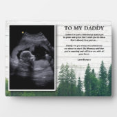 Echografische boodschap van Bump Daddy om in de ga Fotoplaat (voorkant)