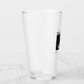 Echografische foto zwangerschapsaankondiging oma glas (Rechts)