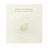 Echo's en aanbiedingen | dagelijkse reflectie notitieblok (Voorkant)