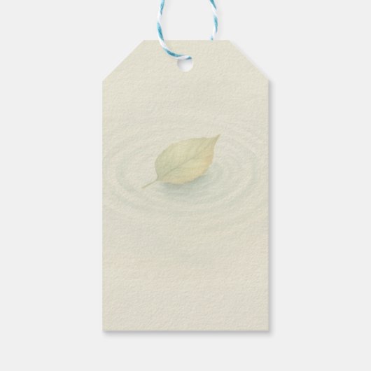 Echo's en aanbiedingen | "Dit moment is van jou" Cadeaulabel (Achterkant)