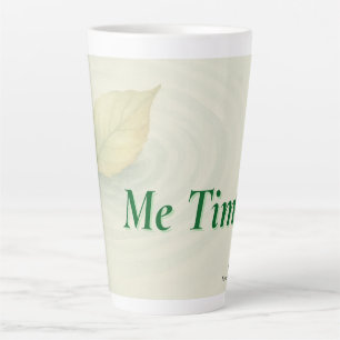 Echo's en aanbiedingen   "Me Time" met zwevend bla Latte Mok