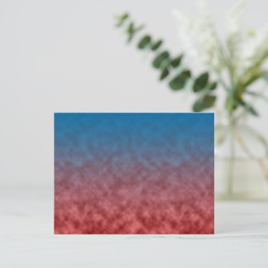 Echos in Blauwvuur Briefkaart (Staand voorkant)