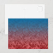 Echos in Blauwvuur Briefkaart (Voorkant / Achterkant)