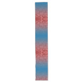 Echos in Blauwvuur Lange Tafelloper (Voorkant)