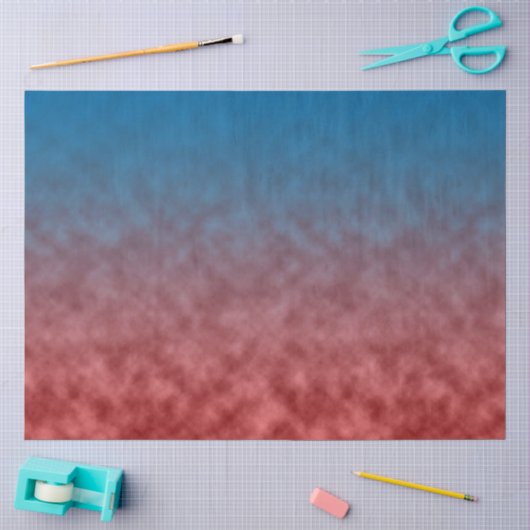 Echos in Blauwvuur Tissuepapier (Craft)