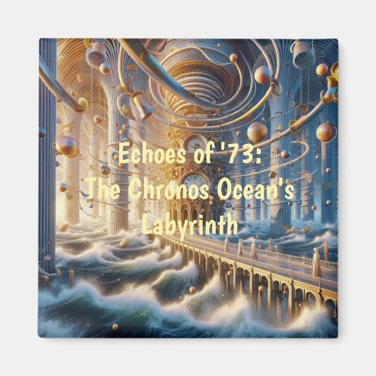 Echo's van '73: Het Labyrint van de Chronos Oceaan Magneet (Voorkant)