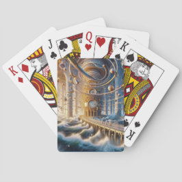 Echo's van '73: Het Labyrint van de Chronos Oceaan Pokerkaarten