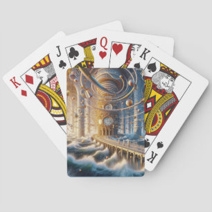 Echo's van '73: Het Labyrint van de Chronos Oceaan Pokerkaarten