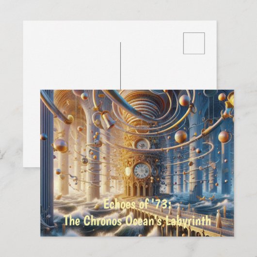Echo's van '73: het labyrint van de Chronos Ocean Briefkaart (Voorkant / Achterkant)