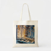 Echo's van '73: het labyrint van de Chronos Ocean Tote Bag (Voorkant)
