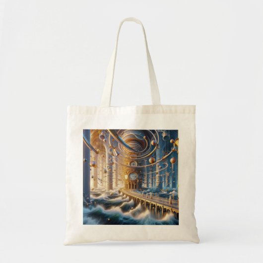 Echo's van '73: het labyrint van de Chronos Ocean Tote Bag (Voorkant)