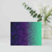 Echo's van Amethyst Getijde Briefkaart (Staand voorkant)