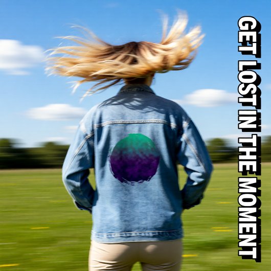 Echo's van Amethyst Getijde Denim Jacket
