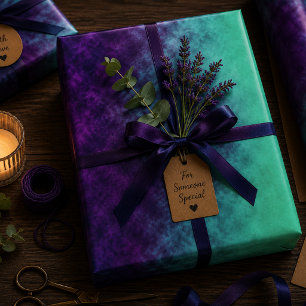 Echo's van Amethyst Getijde Inpakpapier Vel