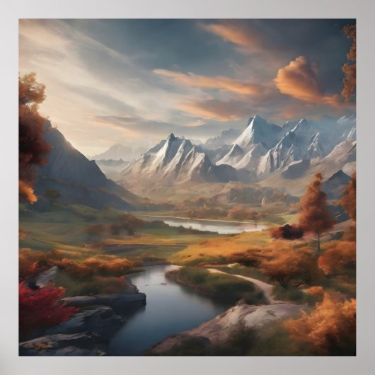 Echo's van de eeuwigheid poster (Voorkant)