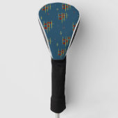 Echo's van de Geometrie Golfheadcover (Voorkant)