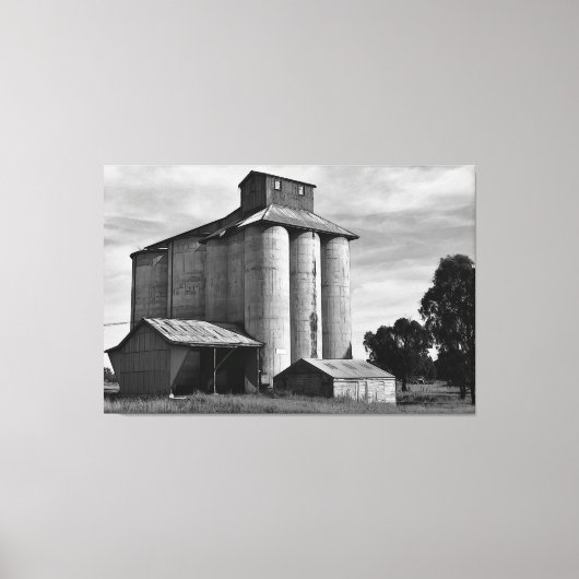 Echo's van de Oogst Canvas Afdruk (Voorkant)