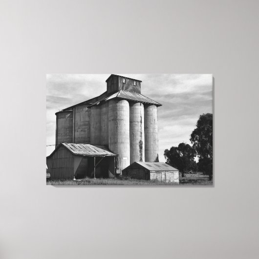 Echo's van de Oogst Canvas Afdruk (Voorkant)