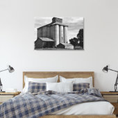 Echo's van de Oogst Canvas Afdruk (Insitu (Slaapkamer))