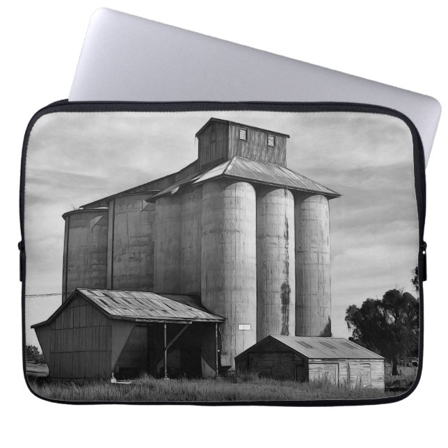 Echo's van de Oogst Laptop Sleeve (Voorkant)