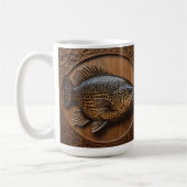 Echo's van de rivier: Murray Cod Wood Print, Koffiemok (Links)